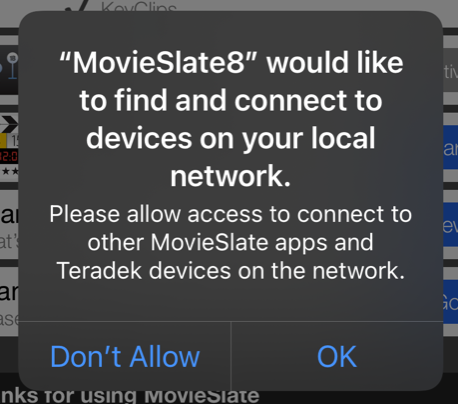 Image: iOS Local Network Privacy Permission Prompt